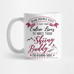 Skiing Buddy/Skiing Mom Mug